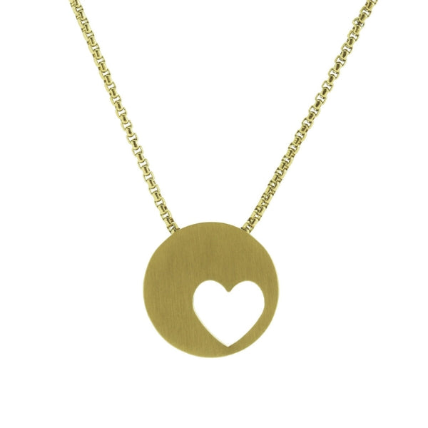 The Bronze Eternity Heart Memorial Necklace, available at Magnolia Cremations, is a gold-tone stainless steel pendant featuring an off-centered heart cutout. Designed to hold a small portion of ashes, this elegant keepsake offers a meaningful way to keep a loved one close. The pendant comes with a matching 21-inch chain and an option for personalized engraving.