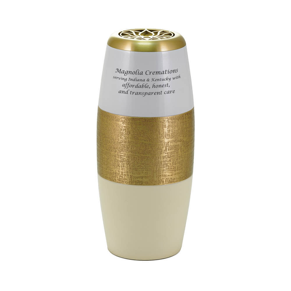 Cascade Scatter Allure Lotus Bronze Memorial Urn